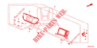 MIDDEN DISPLAY (LH) voor Honda CR-V 2.0 S 5 deuren 5-traps automatische versnellingsbak 2015