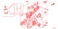 OLIEPOMP (2.0L) voor Honda CR-V 2.0 S 5 deuren 5-traps automatische versnellingsbak 2015