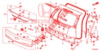 ACHTERKLEP PANEEL(2DE)  voor Honda CR-V 2.0 COMFORT 5 deuren 5-traps automatische versnellingsbak 2016