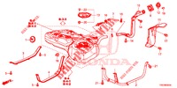 BRANDSTOF VUL PIJP  voor Honda CR-V 2.0 COMFORT 5 deuren 5-traps automatische versnellingsbak 2016