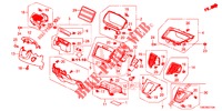 INSTRUMENTEN AFWERKING (COTE DE CONDUCTEUR) (LH) voor Honda CR-V 2.0 COMFORT 5 deuren 5-traps automatische versnellingsbak 2016