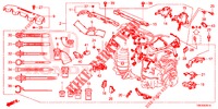 MOTOR BEDRADINGSBUNDEL (2.0L) voor Honda CR-V 2.0 COMFORT 5 deuren 5-traps automatische versnellingsbak 2016