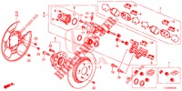 ACHTER REMTROMMEL  voor Honda CR-V 1.5 BASE 5 deuren 6-versnellings handgeschakelde versnellingsbak 2019