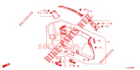 ACHTERKLEP VOERING/ ACHTER PANEEL VOERING(2DE)  voor Honda CR-V 1.5 BASE 5 deuren 6-versnellings handgeschakelde versnellingsbak 2019