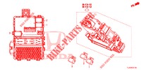BEDIENINGSEENNEID (CABINE) (2) voor Honda CR-V 1.5 BASE 5 deuren 6-versnellings handgeschakelde versnellingsbak 2019