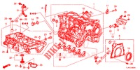 CILINDERBLOK/OLIEPAN (1.5L) voor Honda CR-V 1.5 BASE 5 deuren 6-versnellings handgeschakelde versnellingsbak 2019