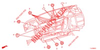 DOORVOERTULLE (INFERIEUR) voor Honda CR-V 1.5 BASE 5 deuren 6-versnellings handgeschakelde versnellingsbak 2019