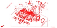 INLAAT SPRUITSTUK (1.5L) voor Honda CR-V 1.5 BASE 5 deuren 6-versnellings handgeschakelde versnellingsbak 2019