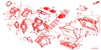 INSTRUMENTEN AFWERKING (COTE DE PASSAGER) (LH) voor Honda CR-V 1.5 BASE 5 deuren 6-versnellings handgeschakelde versnellingsbak 2019