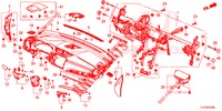 INSTRUMENTEN PANEEL BOVEN (LH) voor Honda CR-V 1.5 BASE 5 deuren 6-versnellings handgeschakelde versnellingsbak 2019