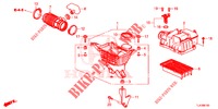 LUCHTFILTER (1.5L) voor Honda CR-V 1.5 BASE 5 deuren 6-versnellings handgeschakelde versnellingsbak 2019