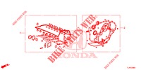 PAKKINGPAKKET/ VERSNELLINGSBAKSAMENSTEL (1.5L) voor Honda CR-V 1.5 BASE 5 deuren 6-versnellings handgeschakelde versnellingsbak 2019