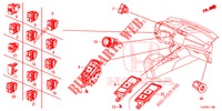 SCHAKELAAR (LH) voor Honda CR-V 1.5 BASE 5 deuren 6-versnellings handgeschakelde versnellingsbak 2019
