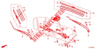 VOOR RUITESPROEIER (LH) voor Honda CR-V 1.5 BASE 5 deuren 6-versnellings handgeschakelde versnellingsbak 2019
