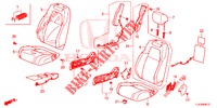 VOOR ZITTING/VEILIGHEIDSRIEMEN (D.) voor Honda CR-V 1.5 BASE 5 deuren 6-versnellings handgeschakelde versnellingsbak 2019