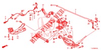 ACHTER ONDER ARM/RADIUS STANG (4WD) voor Honda CR-V 1.5 MID 5 deuren 6-versnellings handgeschakelde versnellingsbak 2019