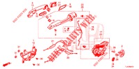 ACHTER PORTIER SLOTEN/BUITEN HENDEL  voor Honda CR-V 1.5 MID 5 deuren 6-versnellings handgeschakelde versnellingsbak 2019