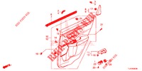 ACHTER PORTIER VOERING(4DE)  voor Honda CR-V 1.5 MID 5 deuren 6-versnellings handgeschakelde versnellingsbak 2019