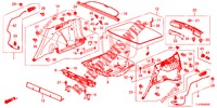 ACHTER ZIJDE VOERING (1) voor Honda CR-V 1.5 MID 5 deuren 6-versnellings handgeschakelde versnellingsbak 2019