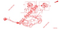 ANTENNE GPS / CAMERA ACHTERUITZICHT voor Honda CR-V 1.5 MID 5 deuren 6-versnellings handgeschakelde versnellingsbak 2019