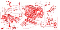 CILINDERBLOK/OLIEPAN (1.5L) voor Honda CR-V 1.5 MID 5 deuren 6-versnellings handgeschakelde versnellingsbak 2019