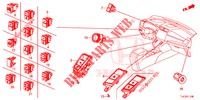 SCHAKELAAR (LH) voor Honda CR-V 1.5 MID 5 deuren 6-versnellings handgeschakelde versnellingsbak 2019
