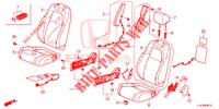 VOOR ZITTING/VEILIGHEIDSRIEMEN (D.) voor Honda CR-V 1.5 MID 5 deuren 6-versnellings handgeschakelde versnellingsbak 2019