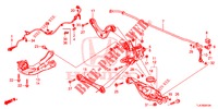 ACHTER ONDER ARM/RADIUS STANG (4WD) voor Honda CR-V 1.5 MID 5 deuren CVT versnellingsbak 2019