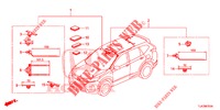 BEDRADINGSBUNDEL (4) (LH) voor Honda CR-V 1.5 MID 5 deuren CVT versnellingsbak 2019