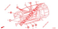 DOORVOERTULLE (INFERIEUR) voor Honda CR-V 1.5 MID 5 deuren CVT versnellingsbak 2019
