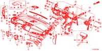 INSTRUMENTEN PANEEL BOVEN (LH) voor Honda CR-V 1.5 MID 5 deuren CVT versnellingsbak 2019