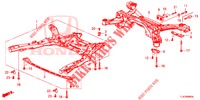 VOOR SUB FRAME/ACHTER BALK  voor Honda CR-V 1.5 MID 5 deuren CVT versnellingsbak 2019