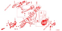 ACHTER PORTIER SLOTEN/BUITEN HENDEL  voor Honda CR-V 1.5 TOP 5 deuren 6-versnellings handgeschakelde versnellingsbak 2019