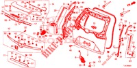 ACHTERKLEP (PUISSANCE) voor Honda CR-V 1.5 TOP 5 deuren 6-versnellings handgeschakelde versnellingsbak 2019