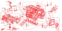 CILINDERBLOK/OLIEPAN (1.5L) voor Honda CR-V 1.5 TOP 5 deuren 6-versnellings handgeschakelde versnellingsbak 2019