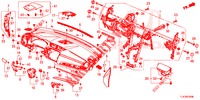 INSTRUMENTEN PANEEL BOVEN (LH) voor Honda CR-V 1.5 TOP 5 deuren 6-versnellings handgeschakelde versnellingsbak 2019