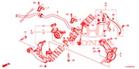 VOOR ARTIKELEN / LAGER VOORARM voor Honda CR-V 1.5 TOP 5 deuren 6-versnellings handgeschakelde versnellingsbak 2019