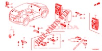 BEDIENING VAN DE MODULE UNITLICHAAMSREGELING voor Honda CR-V 1.5 TOP 5 deuren CVT versnellingsbak 2019