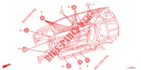 DOORVOERTULLE (INFERIEUR) voor Honda CR-V 1.5 TOP 5 deuren CVT versnellingsbak 2019