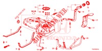 BRANDSTOF VUL PIJP (DIESEL) voor Honda CR-V DIESEL 1.6 ELEGANCE 5 deuren 6-versnellings handgeschakelde versnellingsbak 2014