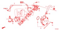 INSTALLATIEPIJP/VACUUMPOMP (DIESEL) (1.6L) voor Honda CR-V DIESEL 1.6 ELEGANCE 5 deuren 6-versnellings handgeschakelde versnellingsbak 2014