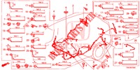 BEDRADINGSBUNDEL (LH) (3) voor Honda CR-V DIESEL 1.6 EXECUTIVE NAVI 5 deuren 6-versnellings handgeschakelde versnellingsbak 2014