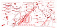 BEDRADINGSBUNDEL (LH) (5) voor Honda CR-V DIESEL 1.6 EXECUTIVE NAVI 5 deuren 6-versnellings handgeschakelde versnellingsbak 2014