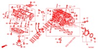 CILINDERBLOK/OLIEPAN (DIESEL) (1.6L) voor Honda CR-V DIESEL 1.6 EXECUTIVE NAVI 5 deuren 6-versnellings handgeschakelde versnellingsbak 2014
