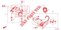 RESONATOR KAMER (DIESEL) voor Honda CR-V DIESEL 1.6 EXECUTIVE NAVI 5 deuren 6-versnellings handgeschakelde versnellingsbak 2014
