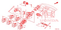 SCHAKELAAR (LH) voor Honda CR-V DIESEL 1.6 EXECUTIVE NAVI 5 deuren 6-versnellings handgeschakelde versnellingsbak 2014