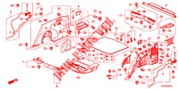 ACHTER ZIJDE VOERING(2DE)  voor Honda CR-V DIESEL 2.2 ELEGANCE L 5 deuren 5-traps automatische versnellingsbak 2014