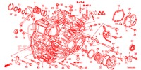 P.S. VERSNELLINGBOX (DIESEL) (2.2L) voor Honda CR-V DIESEL 2.2 ELEGANCE L 5 deuren 5-traps automatische versnellingsbak 2014
