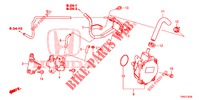 INSTALLATIEPIJP/VACUUMPOMP (DIESEL) (1) voor Honda CR-V DIESEL 1.6 COMFORT 5 deuren 6-versnellings handgeschakelde versnellingsbak 2015