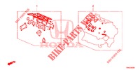 PAKKINGPAKKET/ VERSNELLINGSBAKSAMENSTEL (DIESEL) voor Honda CR-V DIESEL 1.6 COMFORT 5 deuren 6-versnellings handgeschakelde versnellingsbak 2015